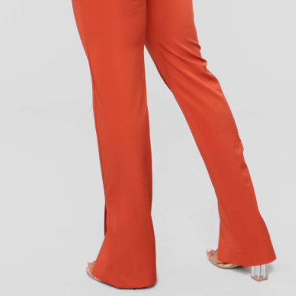 Orange Rust Stylish Pants - Picture 5 of 6